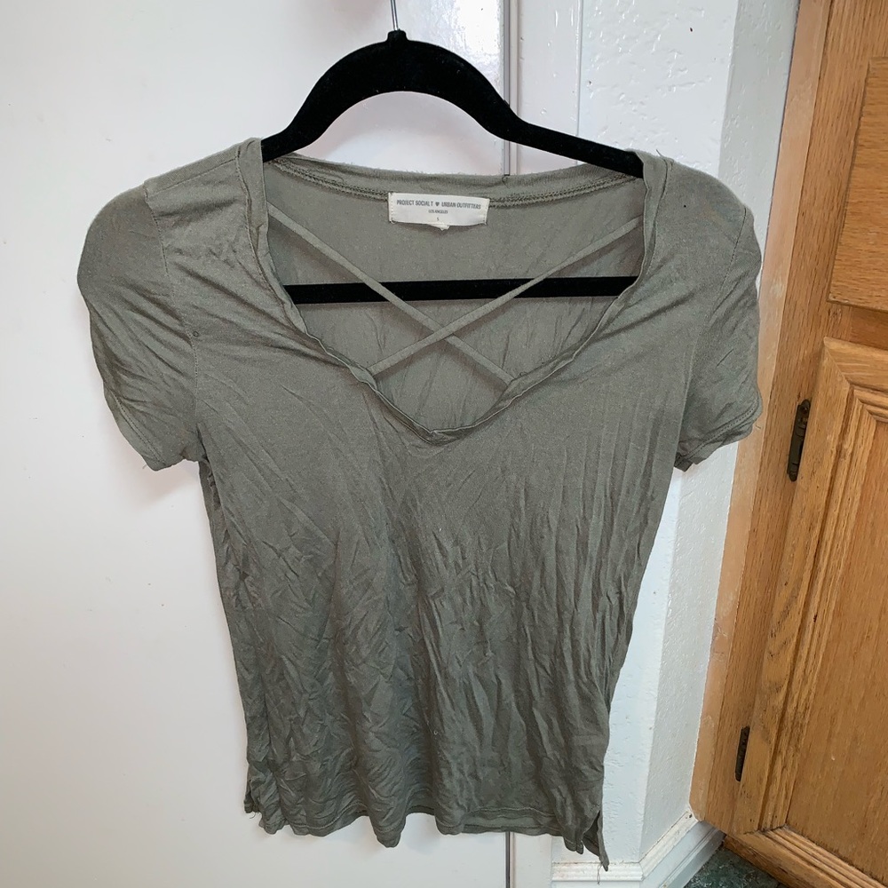 Urban outfitters crisps cross top 🦋